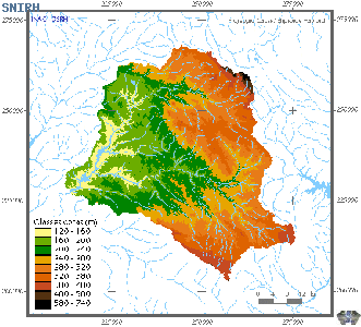 Modelo digital do terreno (DTM)